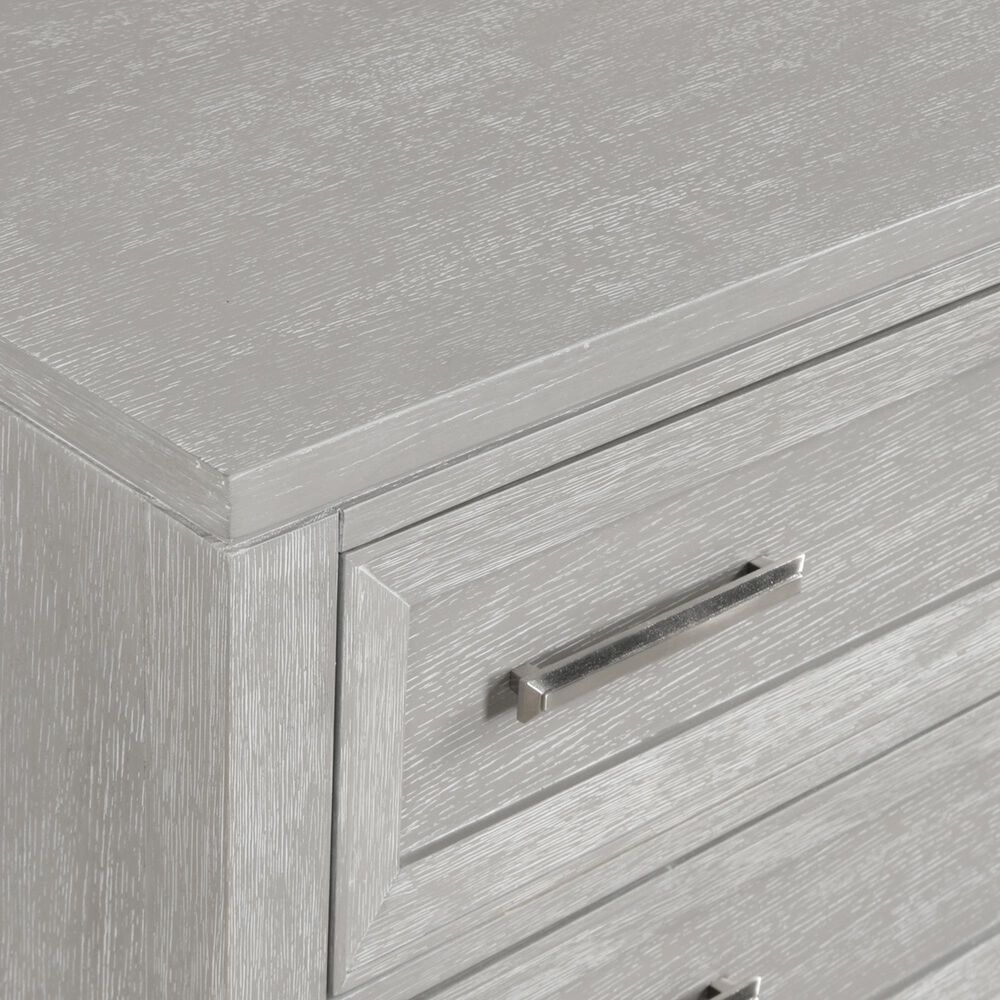 New Heritage Design Fiona 5-Piece Queen Bedroom Set in Mist Gray, , large