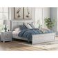 Ashley Makidern King Panel Bed in Whitewash, , large