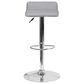 Flash Furniture Adjustable Height Barstool in Gray, , large