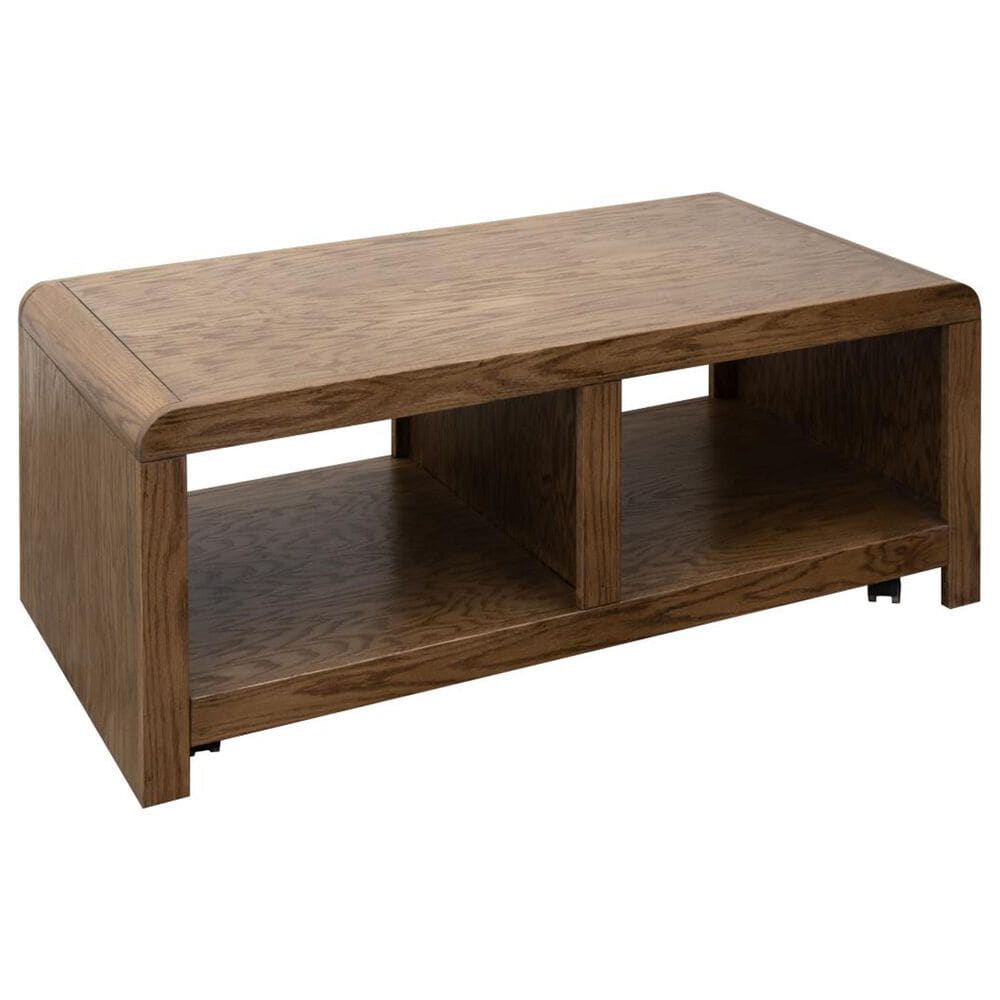 Legends Home Haven Coffee Table in Bourbon Oak, , large