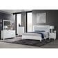 Global Furniture USA Luccia Dresser Mirror in White, , large