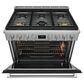 Electrolux 36" Dual-Fuel Freestanding Range with True Convection in Stainless Steel, , large