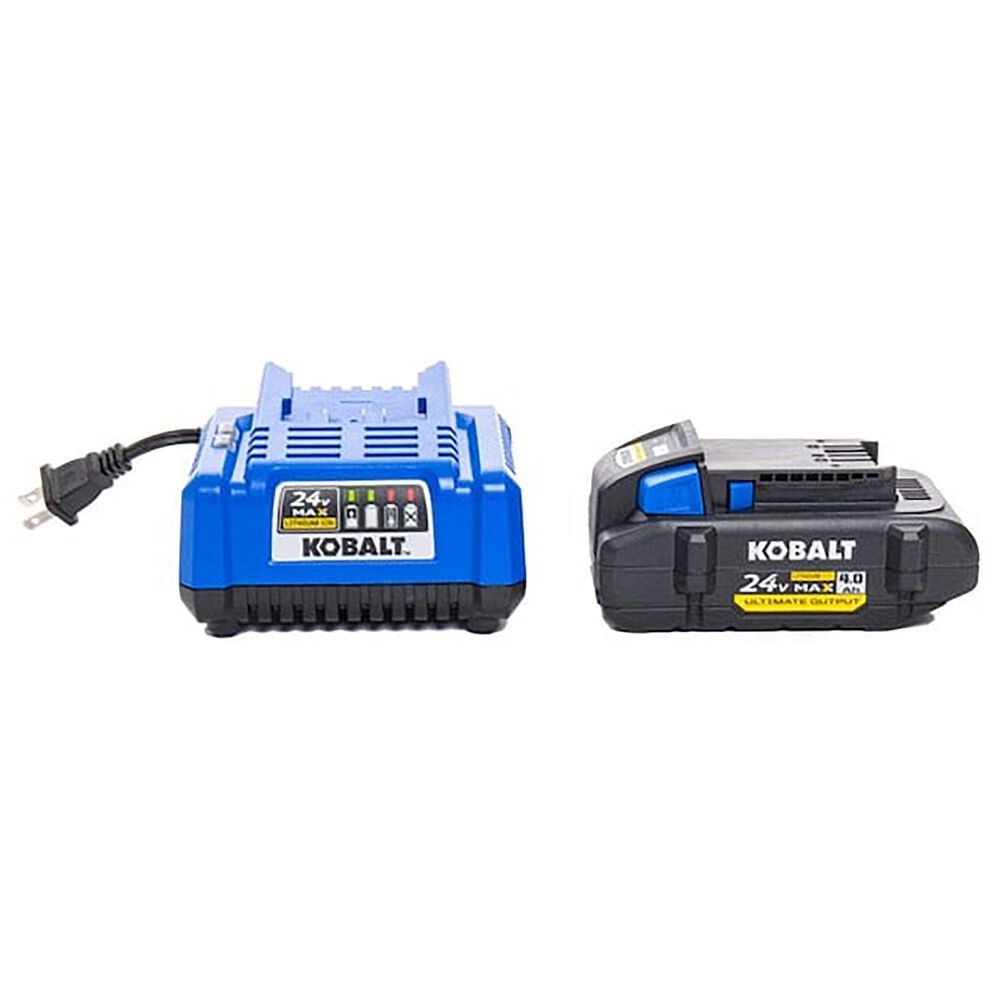 Kobalt XTR 24-Volt 1/2&quot; Keyless Brushless Cordless Drill in Black and Blue, , large