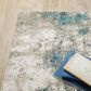 Oriental Weavers Venice Rimini 5"3" x 7"3" Blue and Beige Area Rug, , large