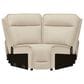 Ashley Double Deal 4-Piece Power Reversible Reclining Sectional in Almond, , large