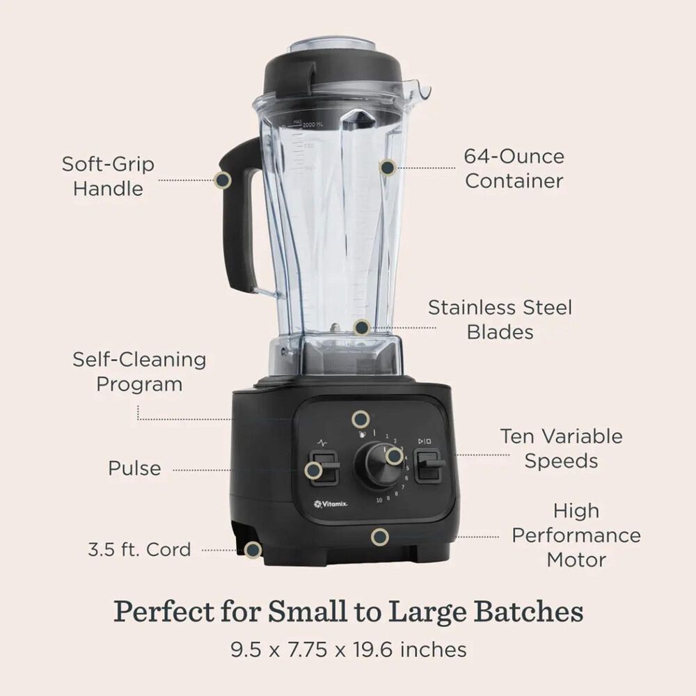 Vitamix VX1 64-Ounce Blender in Black, , large