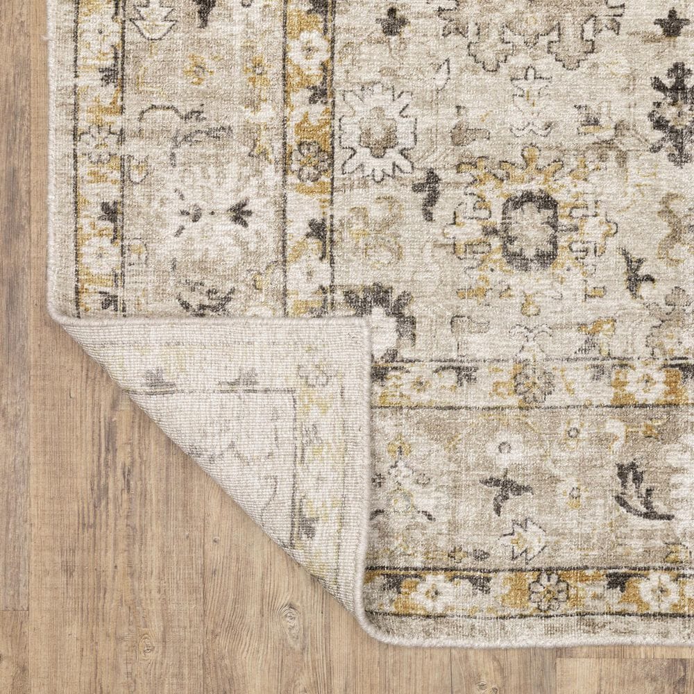 Oriental Weavers Windham Beige and Gold 9&#39; x 12&#39; Area Rug, , large