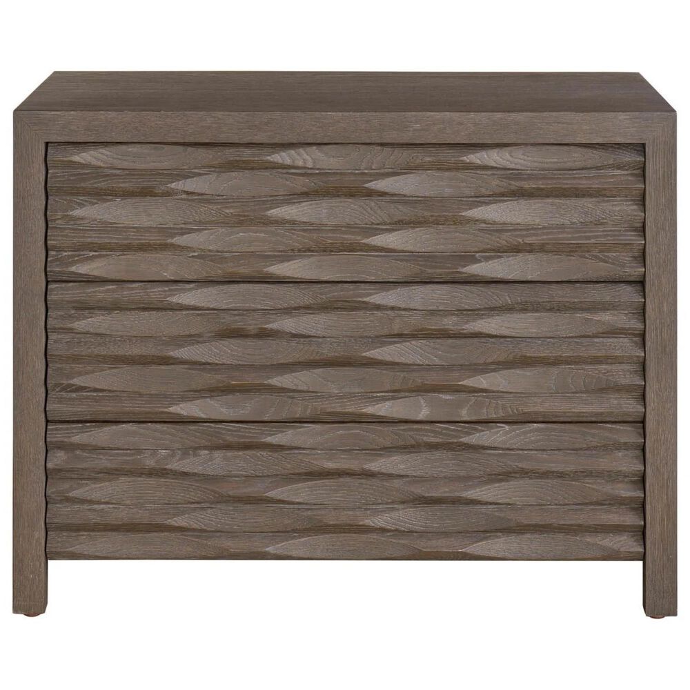 Furniture Worldwide Modern 3-Drawer Dune Chest in Sable, , large