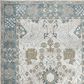 RIZZY Elite 10" x 13" Ivory and Light Grey Area Rug, , large
