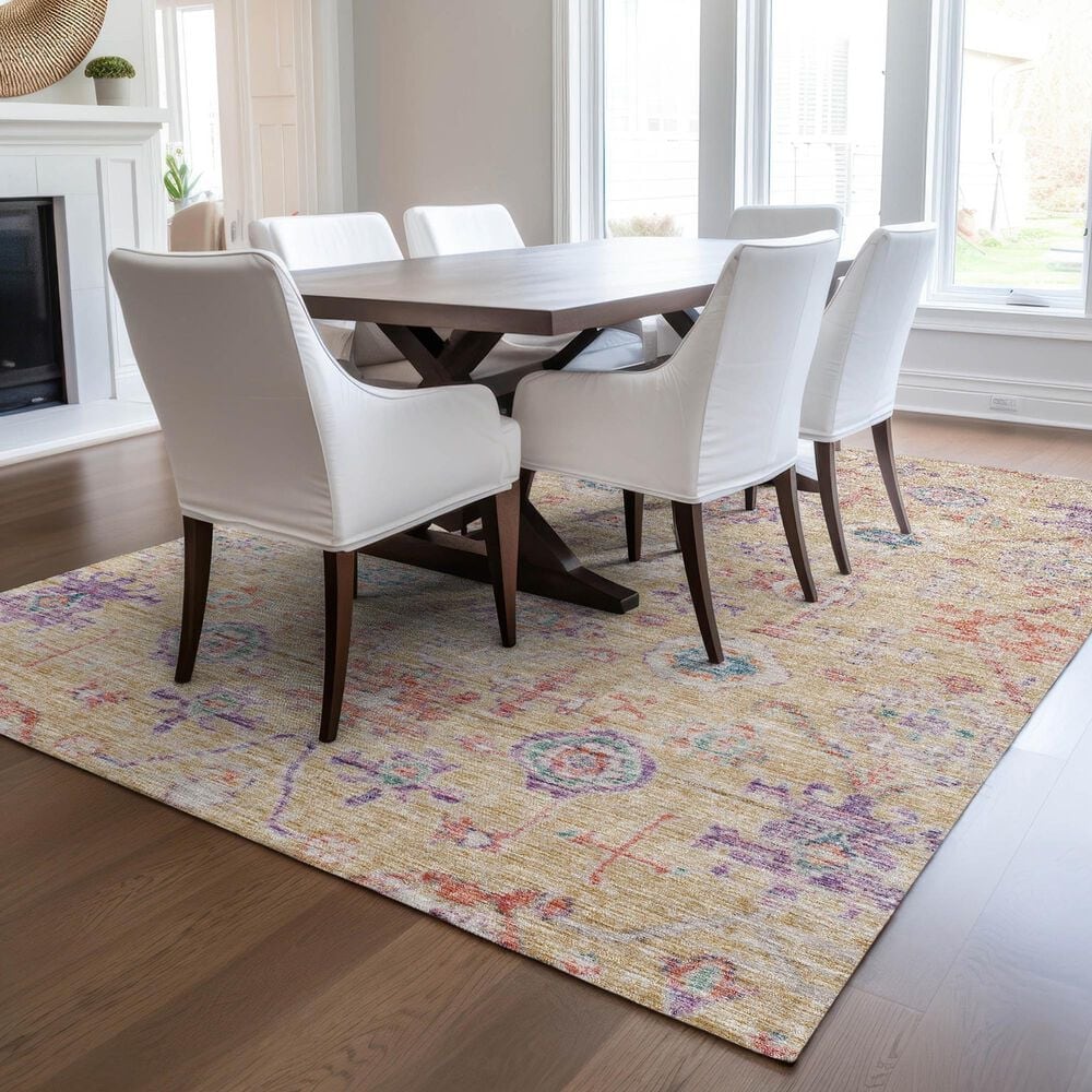 Dalyn Rug Company Solace SL10 5&#39; x 7&#39;6&quot; Peach Area Rug, , large