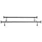 Home by Hollywood Twin/Full Headboard and Footboard Bed Frame in Black, , large