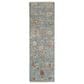 Surya Theodora 2"6" x 8" Aqua, Charcoal, Wheat and Oatmeal Runner, , large