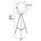 Lite Source Gothard Floor Lamp in Black, , large