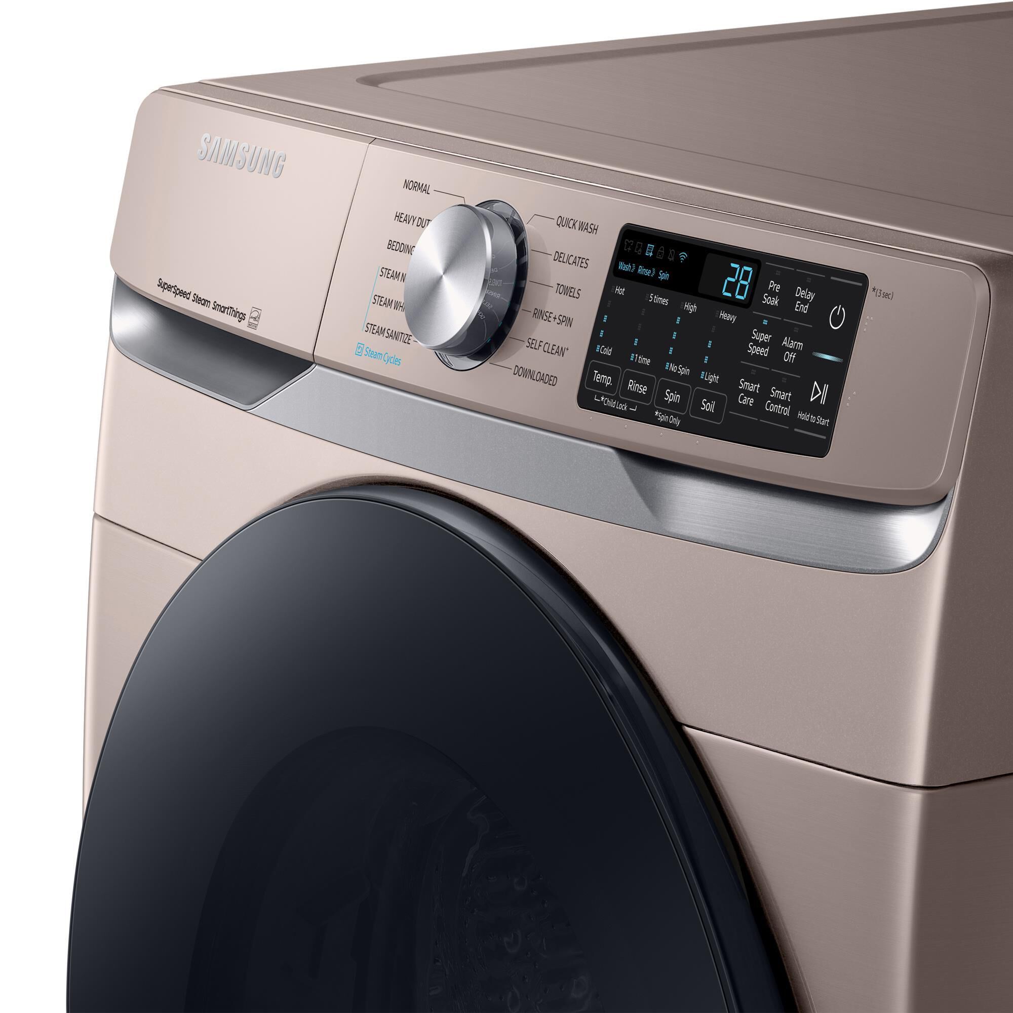 Samsung front load washer & dryer set champagne 1010844 clearance 1010844