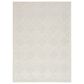 Nourison Easy Care 2" x 4" Ivory and White Indoor/Outdoor Area Rug, , large