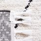 Safavieh Marrakesh MRK536 2"2" x 6" Ivory and Anthracite Runner, , large