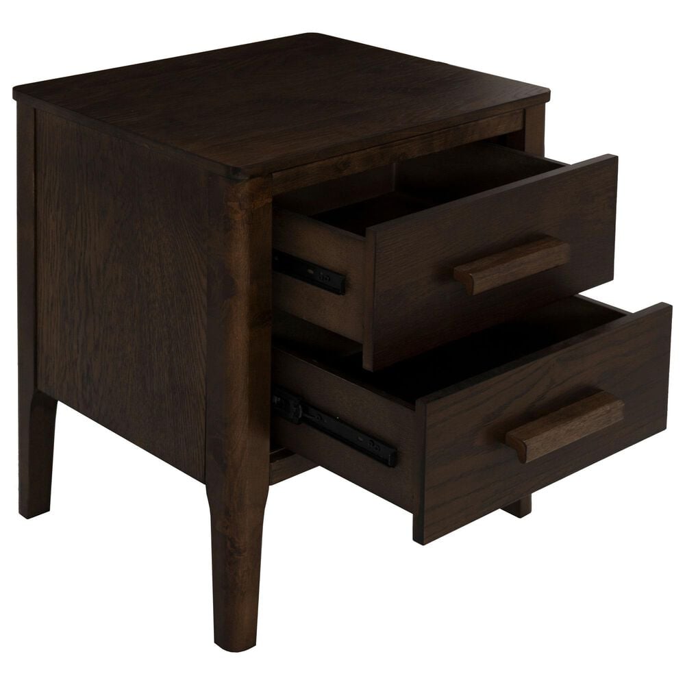 Linon Home Decor Wilcox Side Table in Espresso, , large