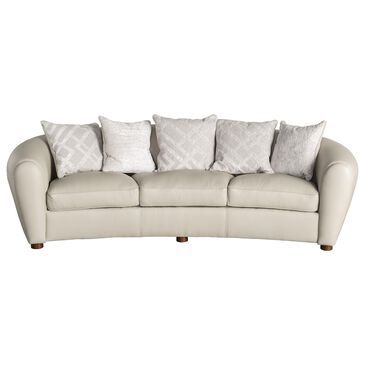 Sienna Designs 106" Leather Sofa in Bali Grey, , large