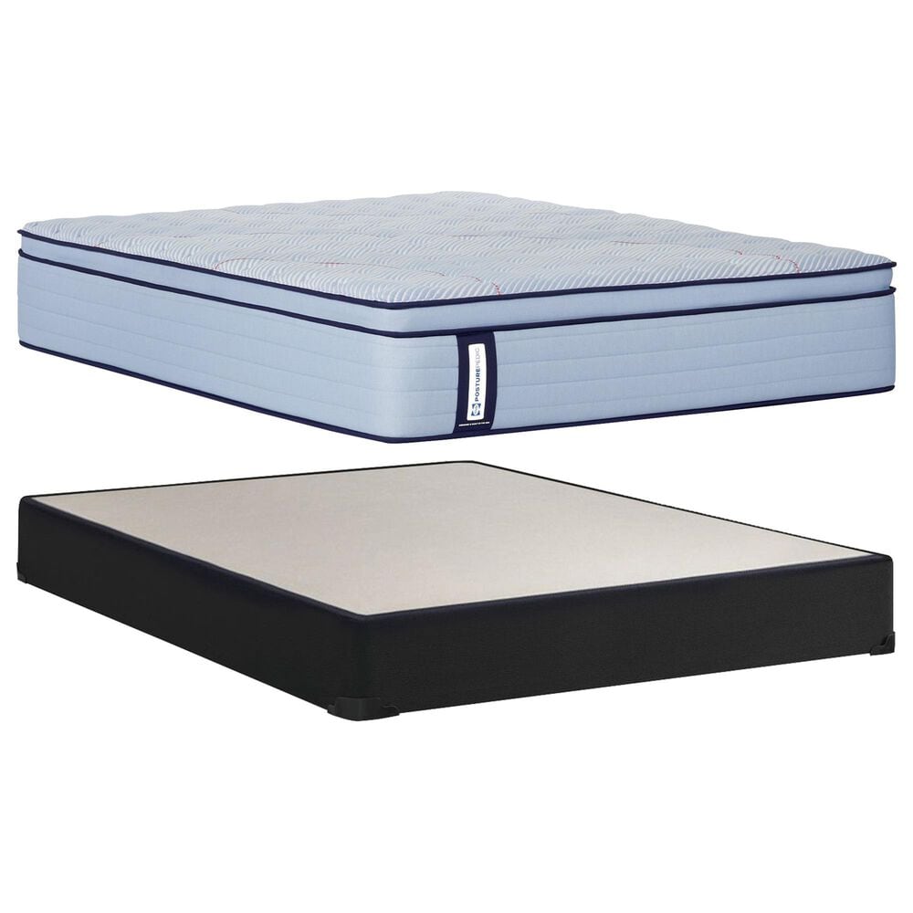 Sealy Kinney Firm Pillowtop Queen Mattress with High Profile Box Spring, , large
