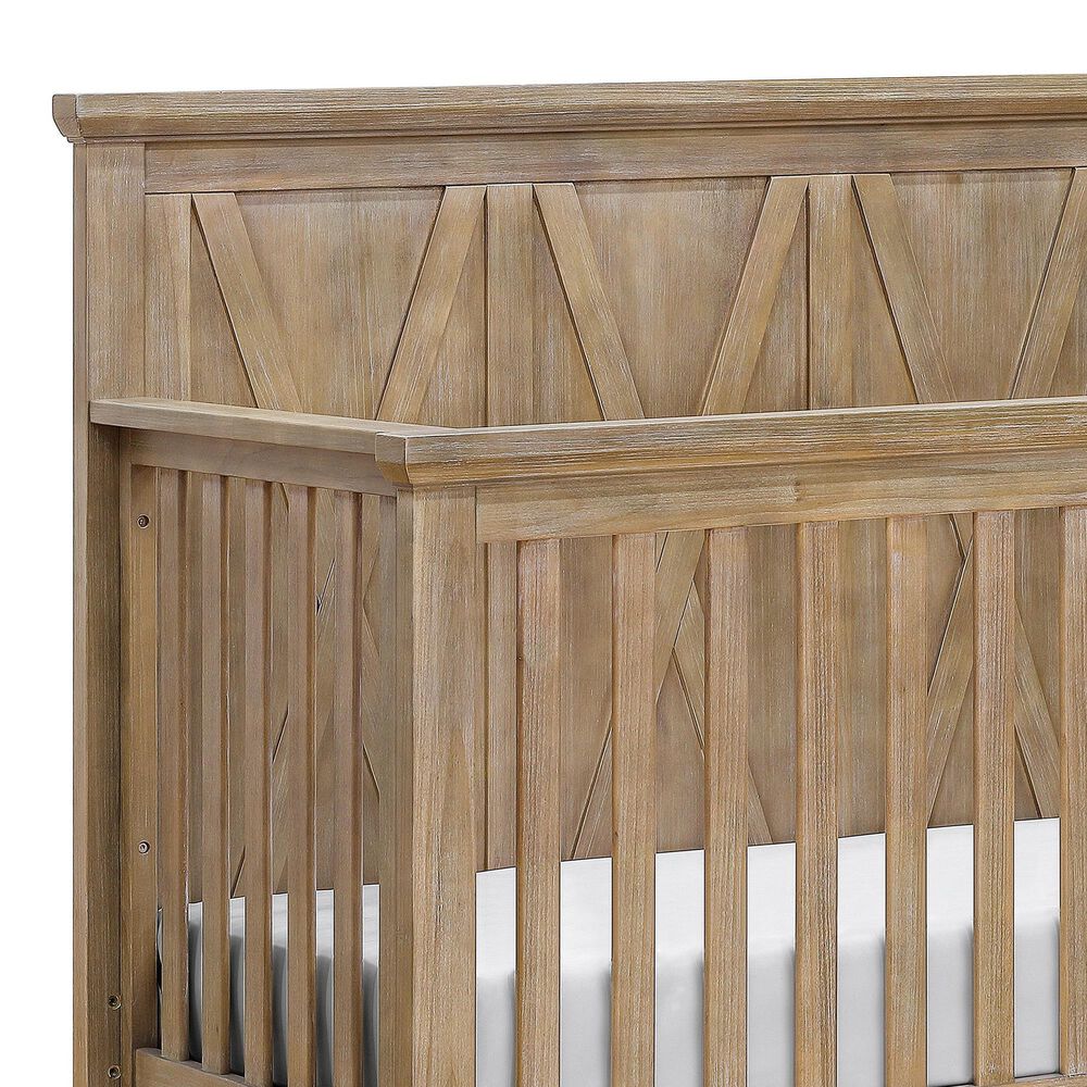 DaVinci Emory Farmhouse 4-in-1 Convertible Crib in Driftwood, , large
