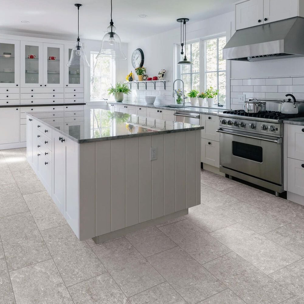 Shaw Paragon Tile Plus Pewter 12&quot; x 24&quot; Luxury Vinyl Tile, , large