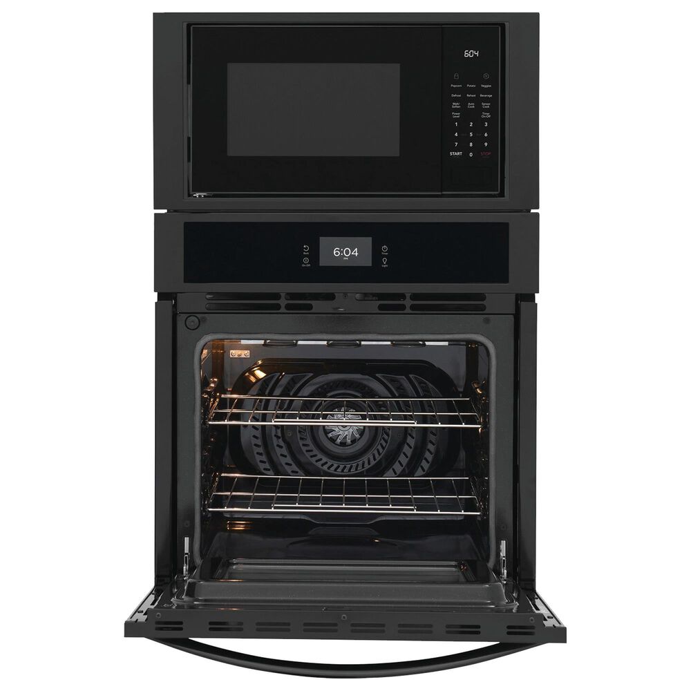 Frigidaire 27&quot; Microwave Combination Wall Oven in Black, , large