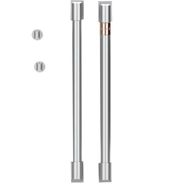 Cafe Handle and Knob Kit for Single Wall Oven in Brushed Stainless, , large