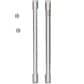 Cafe Handle and Knob Kit for Single Wall Oven in Brushed Stainless, , large