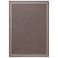 Loloi Easton Dove and Coffee 2"3" x 3"9" Indoor/Outdoor Area Rug, , large