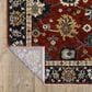 Oriental Weavers Eliana ELI12 Red and Blue 6"7" x 9"6" Area Rug, , large