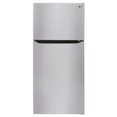 LG Top Freezer Refrigerator in Stainless Steel