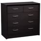 CorLiving Newport 5 Drawer Dresser in Black Oak, , large