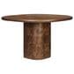 Four Hands Malko Dining Table-Dark Brown Mappa Burl-Dark Brown Rubberwood, , large