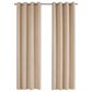 Monarch Specialties 54" x 84" Curtain Panel in Beige (Set of 2), , large