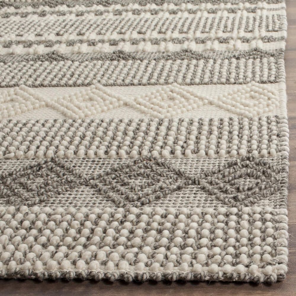 Safavieh Natura 2&#39;3&quot; x 14&#39; Grey and Ivory Runner, , large