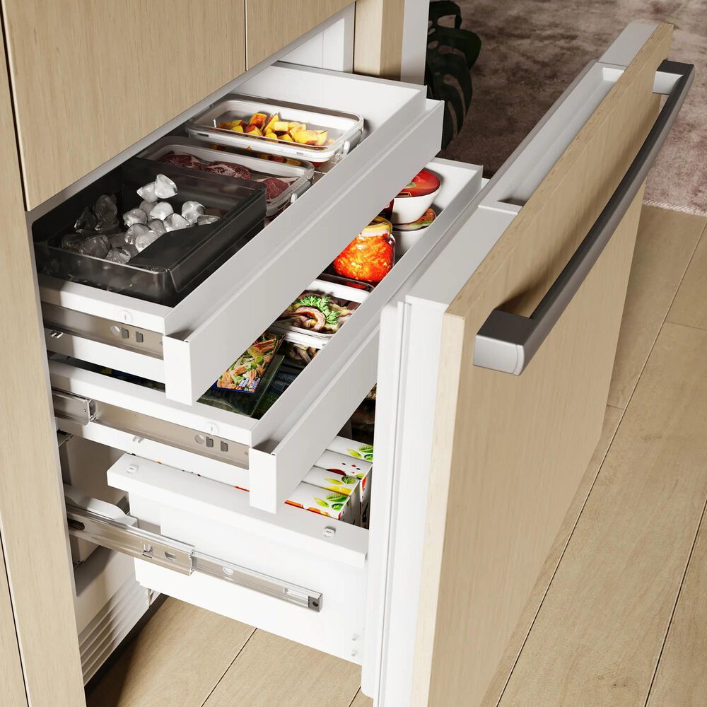 Bosch Benchmark 20.1 Cu. Ft. Built-in Bottom Freezer Refrigerator in Panel Ready, , large