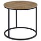 Pacific Landing Lainey Round End Table in Mango and Black, , large