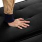 HOMLUX 65" Futon Sleeper Sofa Bed with Adjustable Backrest and Cup Holders in Black, , large