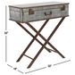Maple and Jade Accent Table in Grey and Warm Brown, , large