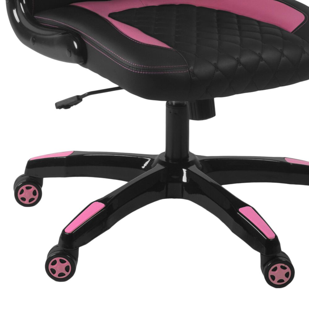 Regency Global Sourcing AON Archeus Ergonomic Gaming Chair in Black and Pink, , large