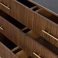Four Hands Fletcher 6 Drawer Dresser Only in Terra Brown Oak, , large