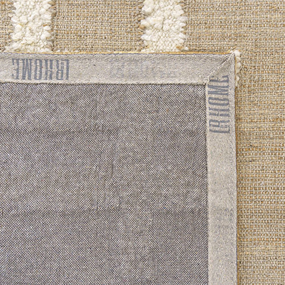 L&amp;R Resources Geoblend Geometric Natural and Ivory 10' x 14' Area Rug, , large