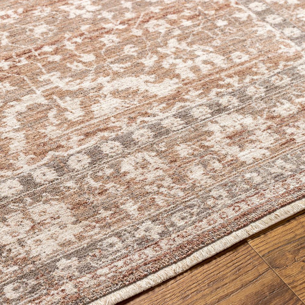 Surya Carlisle 2&#39;11&quot; x 10&#39; Dusty Pink, Ivory, Pale Blue, Sage, Olive and Medium Brown Runner, , large
