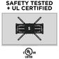 Secura Full Motion Wall Mount for 42" - 90" Flat-Panel TVs in Black, , large