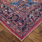Feizy Rawlins 39HHF 3"11" x 6" Red and Navy Area Rug, , large