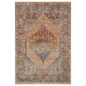 Loloi II Sorrento 5"3" x 7"6" Multicolor and Sunset Area Rug, , large