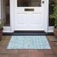 Dalyn Rug Company Portico PO4 Teal 1"8" x 2"6" Area Rug, , large