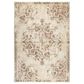RIZZY Gossamer Beige and Rust 12" x 15" Area Rug, , large
