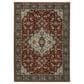 Oriental Weavers Aberdeen Persian Border 9"10" x 12"10" Red and Blue Area Rug, , large