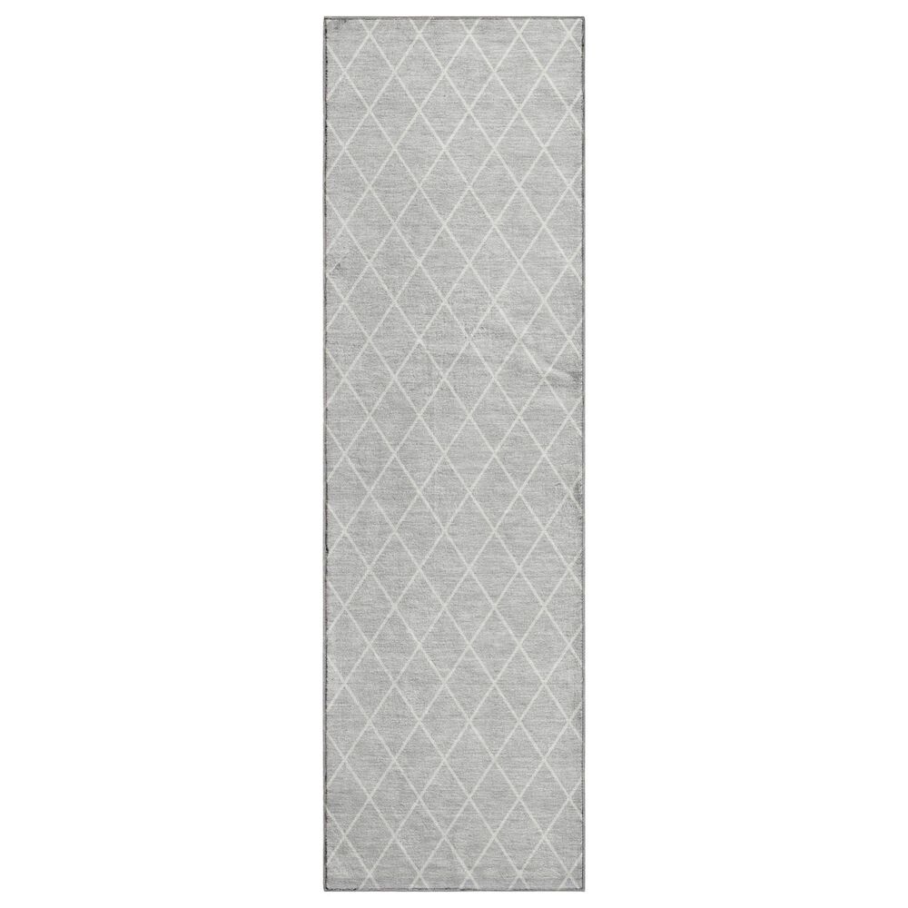 Dalyn Rug Company The Reserve TR15 Silver 2"3" x 7"6" Indoor/Outdoor Runner, , large